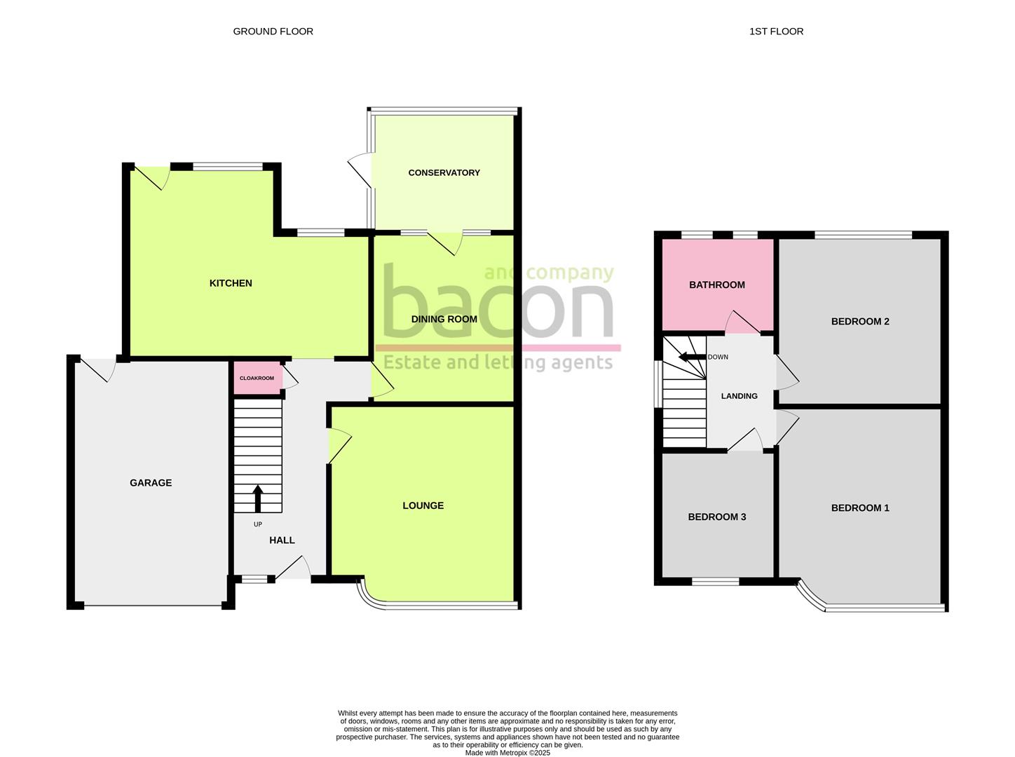 Floor Plan | House - Semi-Detached | Broadwater Way, Broadwater, Worthing | Sold - Subject to Contract